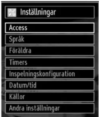 Andersson LED2640DC DVD PVR - Konfi guration av din TV:s inställningar - 1