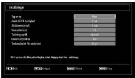 Andersson LED2640DC DVD PVR - Inställningar för medialäsare - 1
