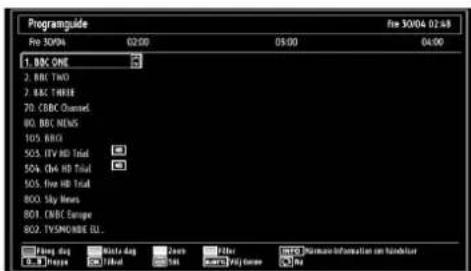 Andersson LED2640DC DVD PVR - Visa elektronisk programguide (EPG) - 4