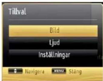 Andersson L32510FHD PVR DVD - Använda MENY-knappen i Media Browserläge (mediabläddrarläge) - 1