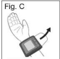 HOMEDICS BPW-360BT - APPLYING THE CUFF - 3