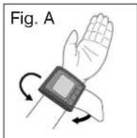 HOMEDICS BPW-360BT - APPLYING THE CUFF - 1