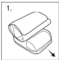HOMEDICS BPW-360BT - INSTALLING BATTERIES - 1