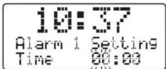 10:37 Alarm 1 Setting Time 80:88