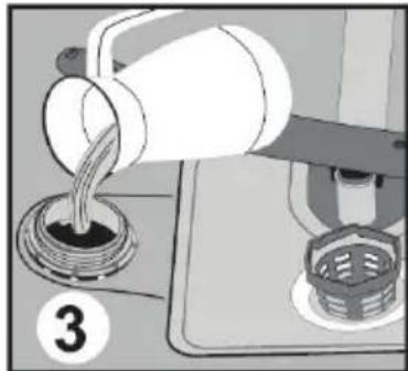 IFB Neptune VX - Fill the salt compartment with water at first use only. - 1