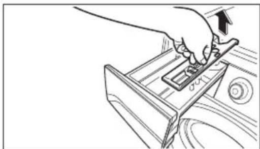 ELECTROLUX EWW12932 - Cleaning The Dispenser Drawer - 3