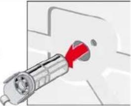 BOSCH WKD28351GB - Removing the transport safety bolts - 6
