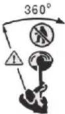 Meec Tools 721-439 - Additional safety instructions for the lawn trimmer - 9