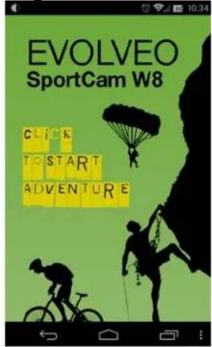 EVOLVEO SportCam W8 CLICK T O START ADVENTURE