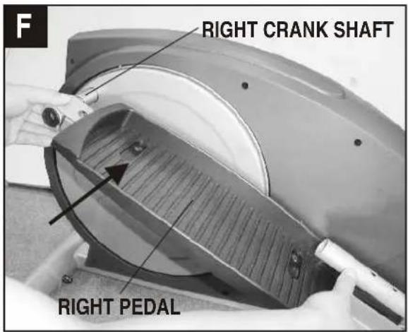 F RIGHT CRANK SHAFT RIGHT PEDAL