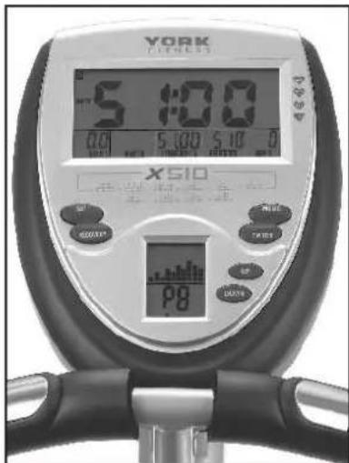 York Fitness X510 - STEPPING ON - 2
