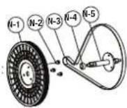 York Fitness Perform 215 - Exploded drawing - 18