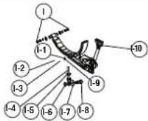 York Fitness Perform 215 - Exploded drawing - 14