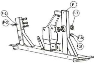 York Fitness Perform 215 - Exploded drawing - 11