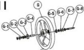 York Fitness Perform 215 - Exploded drawing - 12