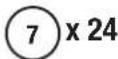 York Fitness Excel 320 - Make sure you have the following parts: - 18