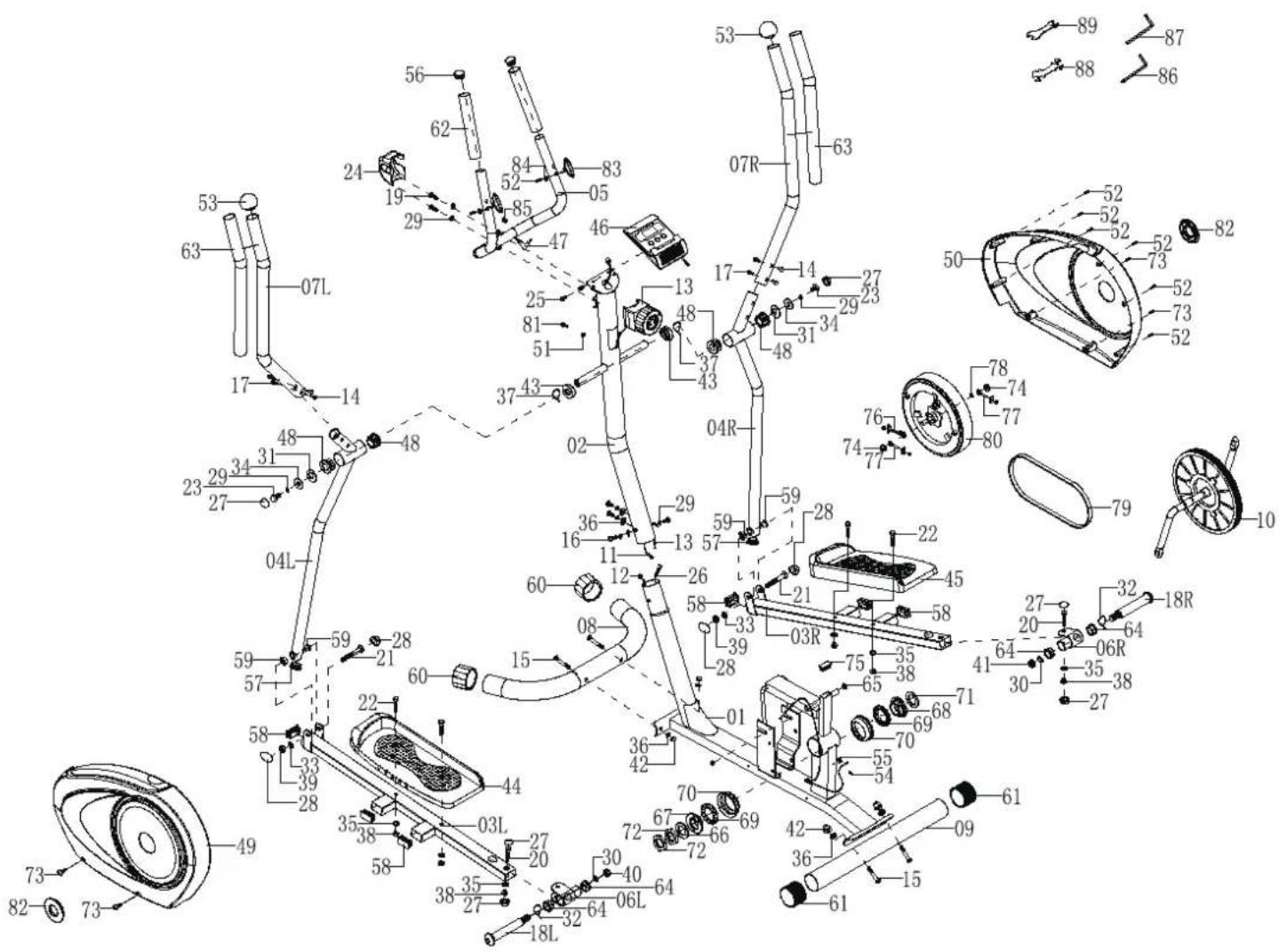Exploded view diagram of a mechanical device with numbered components and labeled parts in Chinese