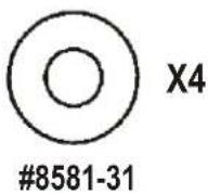 York Fitness 340P - 8581-24 #8581-11 #8581-10 - 4