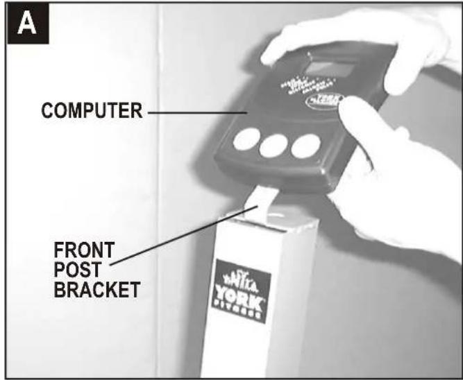 York Fitness Elliptical 2100 - ATTACH THE HANDLE BARS - 8