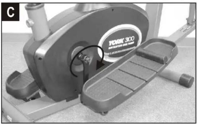 York Fitness Elliptical 3100 - 8504-61 - 2