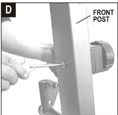 D FRONT POST