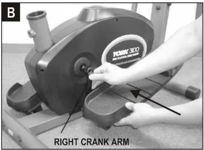B YORK 300 RIGHT CRANK ARM