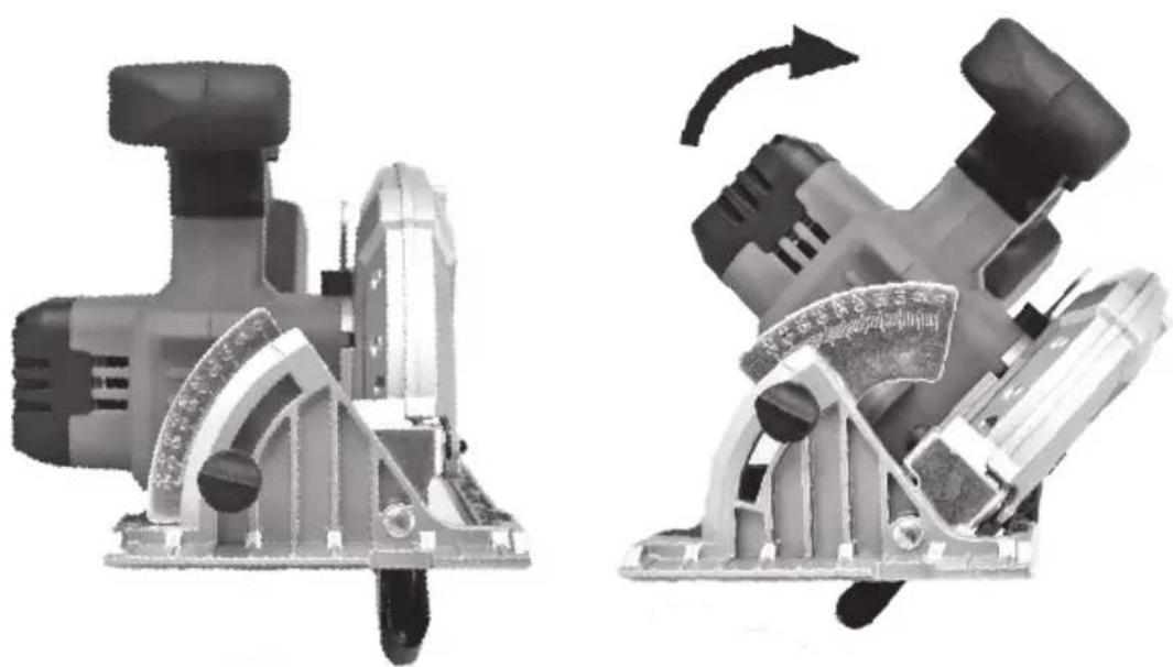 Meec Tools 000-708 - Adjusting the bevel angle - 1