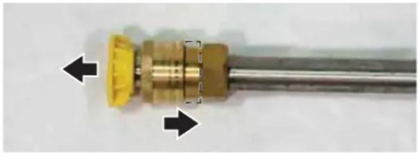 WESTINGHOUSE WP2500 - Changing the Nozzle - 2