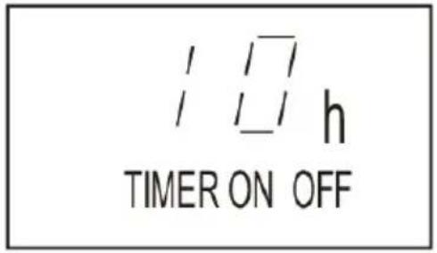 1 1 h TIMER ON OFF