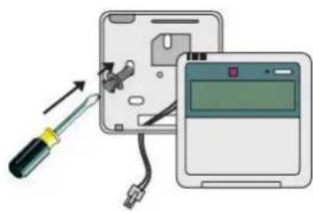 Anslut 416-116 - Installer kontrollpanelet - 4