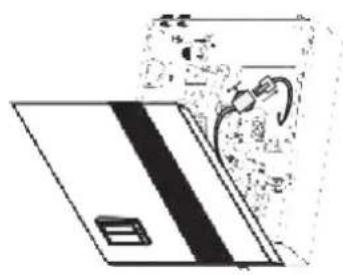 Anslut 416-116 - Installera kontrollpanelen - 1