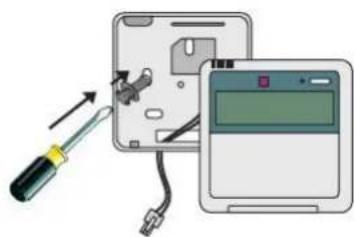 Anslut 416-116 - Installera kontrollpanelen - 4