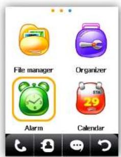 File manager Organizer Alarm Calendar