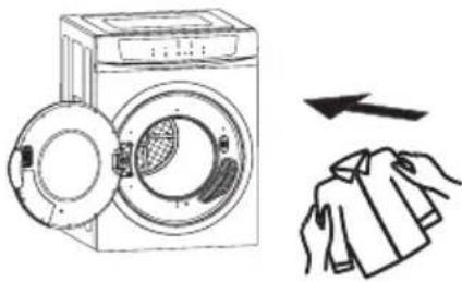 Stirling GYJ70-78F3E - Loading the dryer - 6
