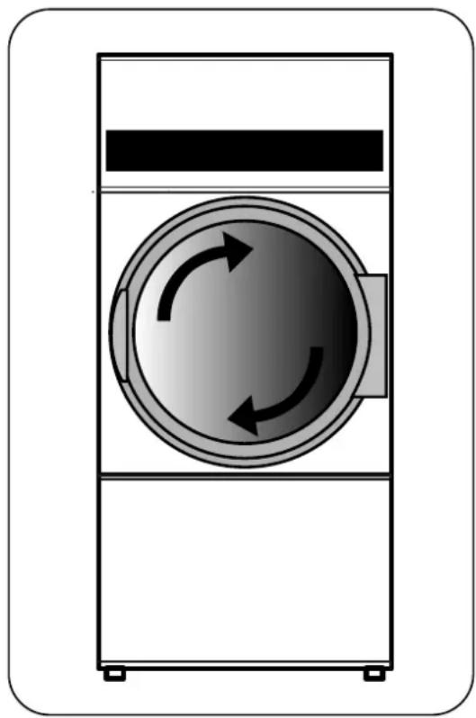 Wascomat TD50 RMC - Start the machine. - 1
