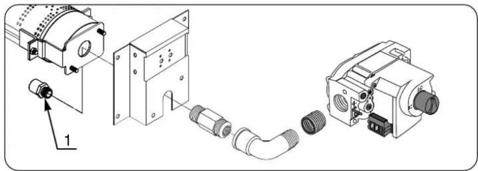 Wascomat TD50 RMC - Gas installation - tumble dryer type 30, 50 and 75 - 1