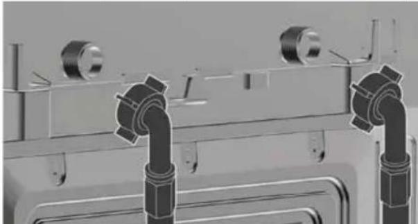 Euromaid HTL80 - Connecting to the water supply Important: - 1