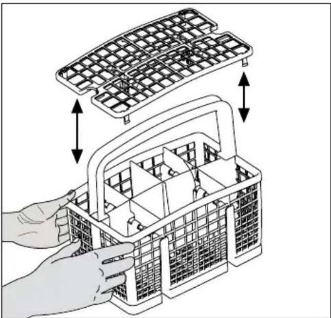 Euromaid BG14BM - Movable silverware basket (depends on the model) - 2