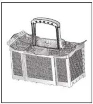 Euromaid EDI14S - Variable cutlery basket (depending on the model) - 1