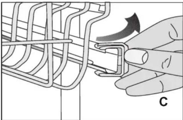 Euromaid EDI14S - Height setting with empty basket (depends on the model) - 1