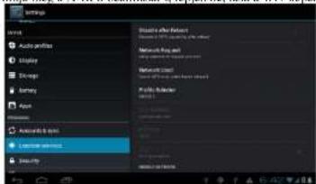 Settings Audio profiles Display Disag Airway Photo Automatic & Light Customs & Light AutoCAD