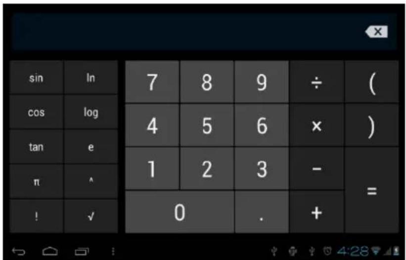 sin cos tan π ! In log e ^ √ 7 4 1 0 8 5 2 9 6 3 . ÷ × - + ( ) - = +