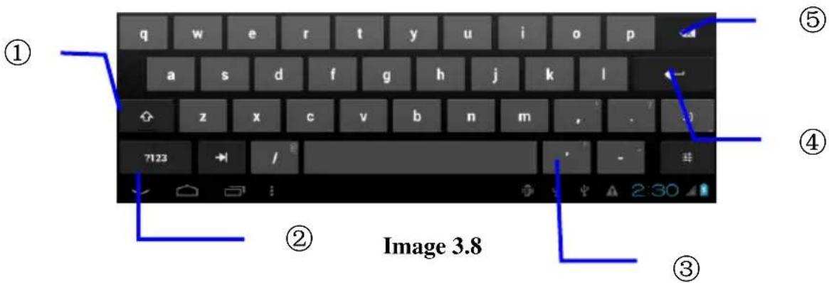 q w e r t y u i o p a s d f g h j k l z x c v b n m 7123 / Image 3.8