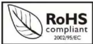 RoHS compliant 2002/95/EC