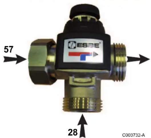 ESBE 57 28 C003732-A