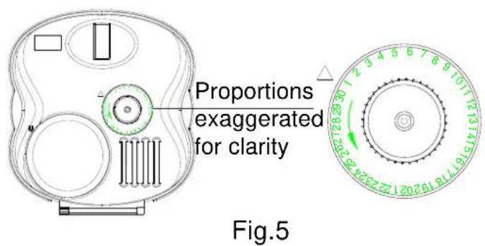 Proportions exaggerated for clarity Fig.5