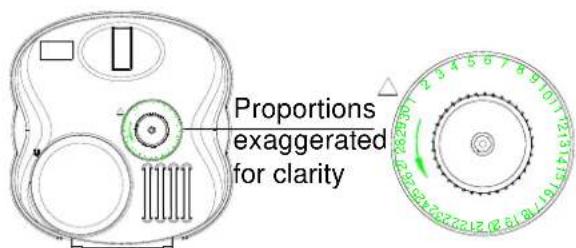 Proportions exaggerated for clarity