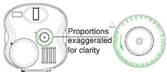 Proportions exaggerated for clarity