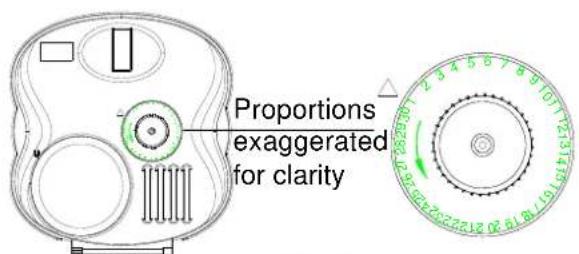 Proportions exaggerated for clarity