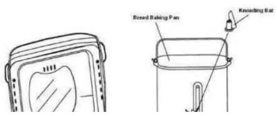 Bread Baking Pan Kneading Bar